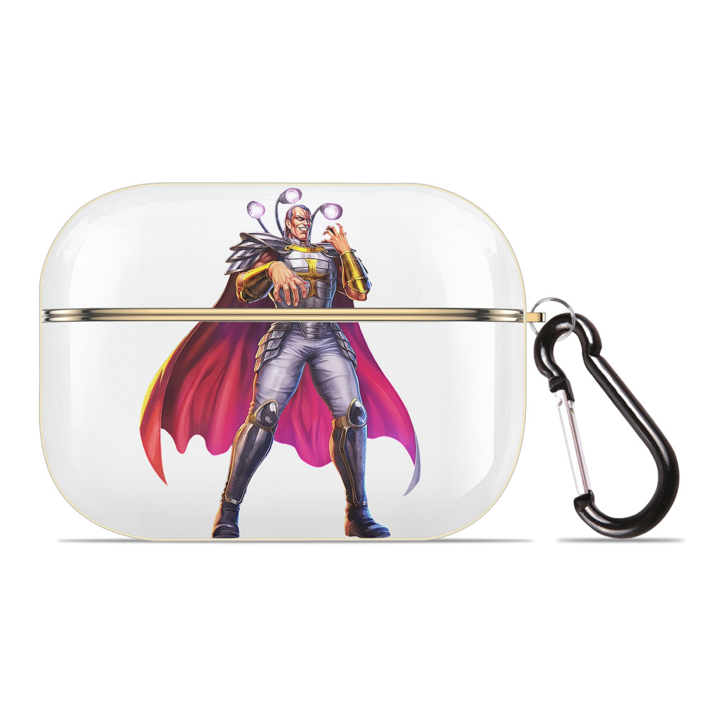 （画像用） 北斗の拳 Fist of the North Star 【AirPods Pro用】ハードシェル保護ケース｜耐衝撃・防指紋・カラビナ付き商品仕様