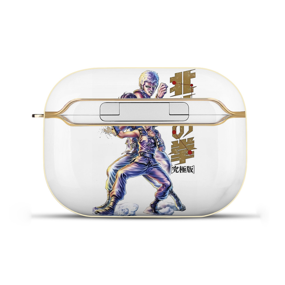 （画像用） 北斗の拳 Fist of the North Star 【AirPods Pro用】ハードシェル保護ケース｜耐衝撃・防指紋・カラビナ付き商品仕様