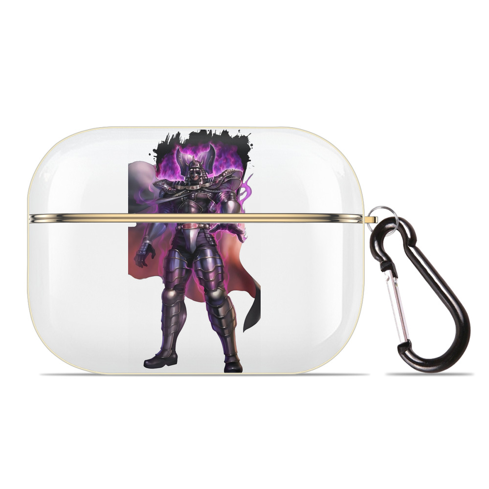（画像用） 北斗の拳 Fist of the North Star 【AirPods Pro用】ハードシェル保護ケース｜耐衝撃・防指紋・カラビナ付き商品仕様