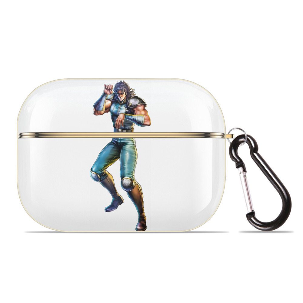 （画像用） 北斗の拳 Fist of the North Star 【AirPods Pro用】ハードシェル保護ケース｜耐衝撃・防指紋・カラビナ付き商品仕様