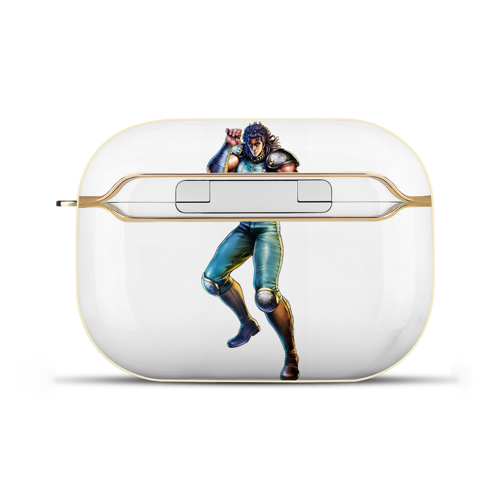 （画像用） 北斗の拳 Fist of the North Star 【AirPods Pro用】ハードシェル保護ケース｜耐衝撃・防指紋・カラビナ付き商品仕様