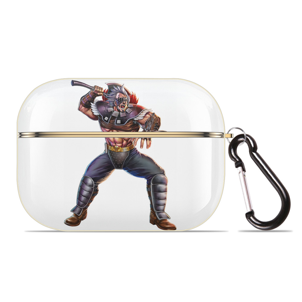 （画像用） 北斗の拳 Fist of the North Star 【AirPods Pro用】ハードシェル保護ケース｜耐衝撃・防指紋・カラビナ付き商品仕様