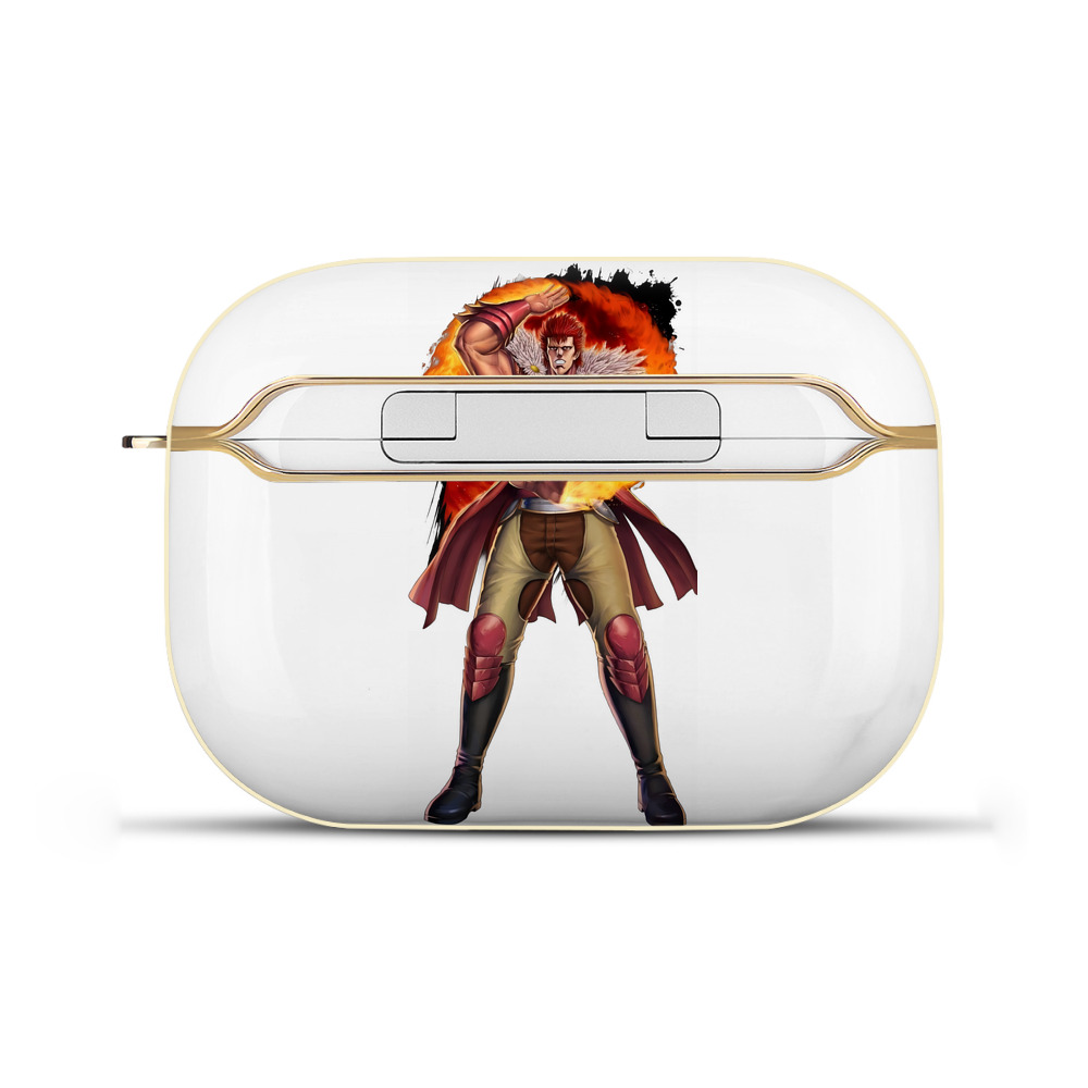 （画像用） 北斗の拳 Fist of the North Star 【AirPods Pro用】ハードシェル保護ケース｜耐衝撃・防指紋・カラビナ付き商品仕様