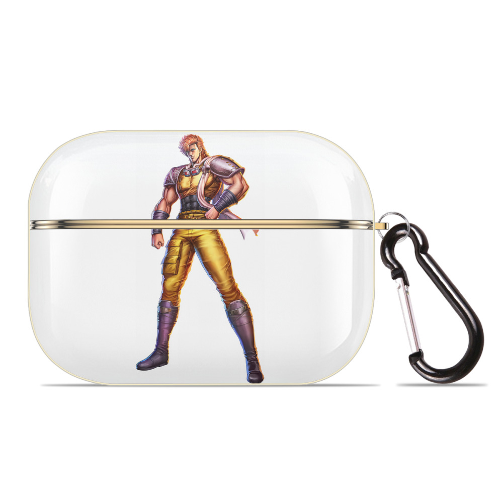 （画像用） 北斗の拳 Fist of the North Star 【AirPods Pro用】ハードシェル保護ケース｜耐衝撃・防指紋・カラビナ付き商品仕様