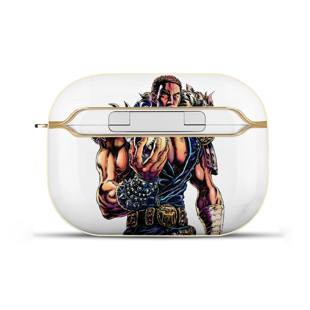 （画像用） 北斗の拳 Fist of the North Star 【AirPods Pro用】ハードシェル保護ケース｜耐衝撃・防指紋・カラビナ付き商品仕様