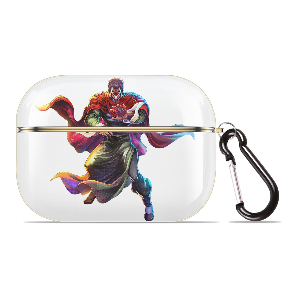 （画像用） 北斗の拳 Fist of the North Star 【AirPods Pro用】ハードシェル保護ケース｜耐衝撃・防指紋・カラビナ付き商品仕様