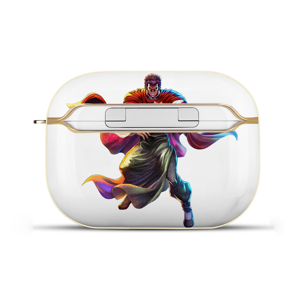 （画像用） 北斗の拳 Fist of the North Star 【AirPods Pro用】ハードシェル保護ケース｜耐衝撃・防指紋・カラビナ付き商品仕様