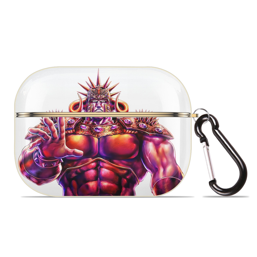 （画像用） 北斗の拳 Fist of the North Star 【AirPods Pro用】ハードシェル保護ケース｜耐衝撃・防指紋・カラビナ付き商品仕様