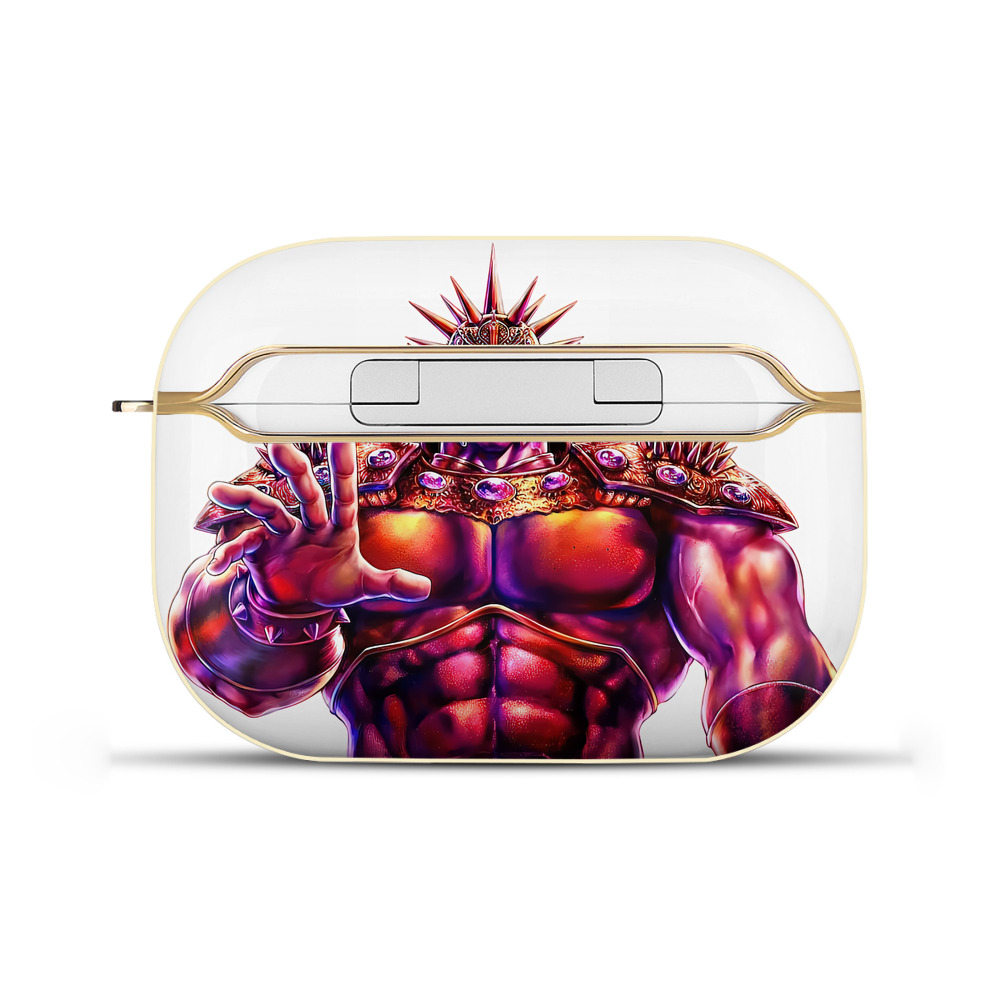 （画像用） 北斗の拳 Fist of the North Star 【AirPods Pro用】ハードシェル保護ケース｜耐衝撃・防指紋・カラビナ付き商品仕様