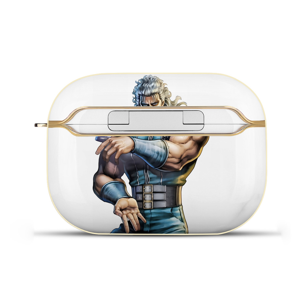 （画像用） 北斗の拳 Fist of the North Star 【AirPods Pro用】ハードシェル保護ケース｜耐衝撃・防指紋・カラビナ付き商品仕様