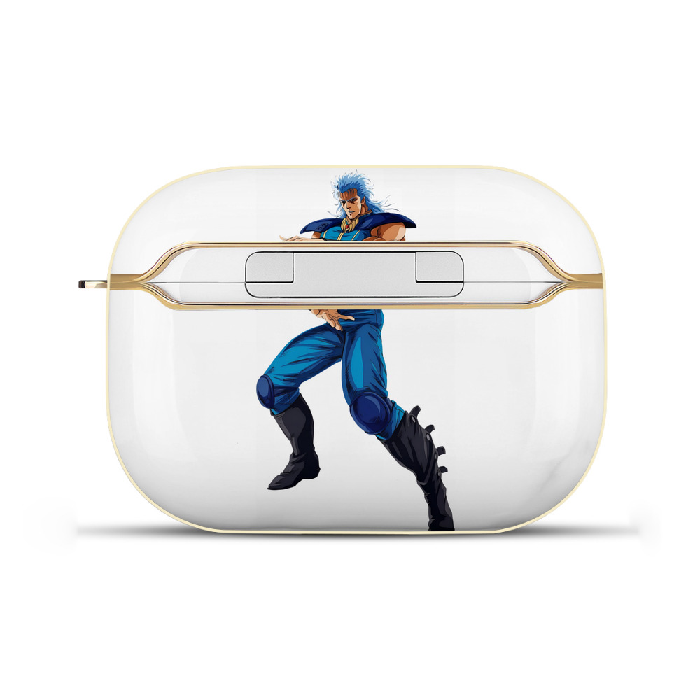 （画像用） 北斗の拳 Fist of the North Star 【AirPods Pro用】ハードシェル保護ケース｜耐衝撃・防指紋・カラビナ付き商品仕様