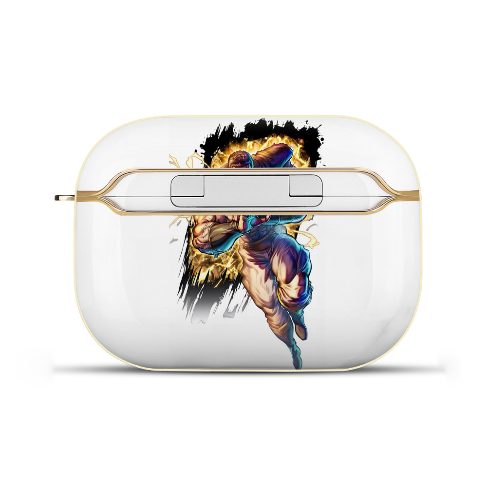 （画像用） 北斗の拳 Fist of the North Star 【AirPods Pro用】ハードシェル保護ケース｜耐衝撃・防指紋・カラビナ付き商品仕様