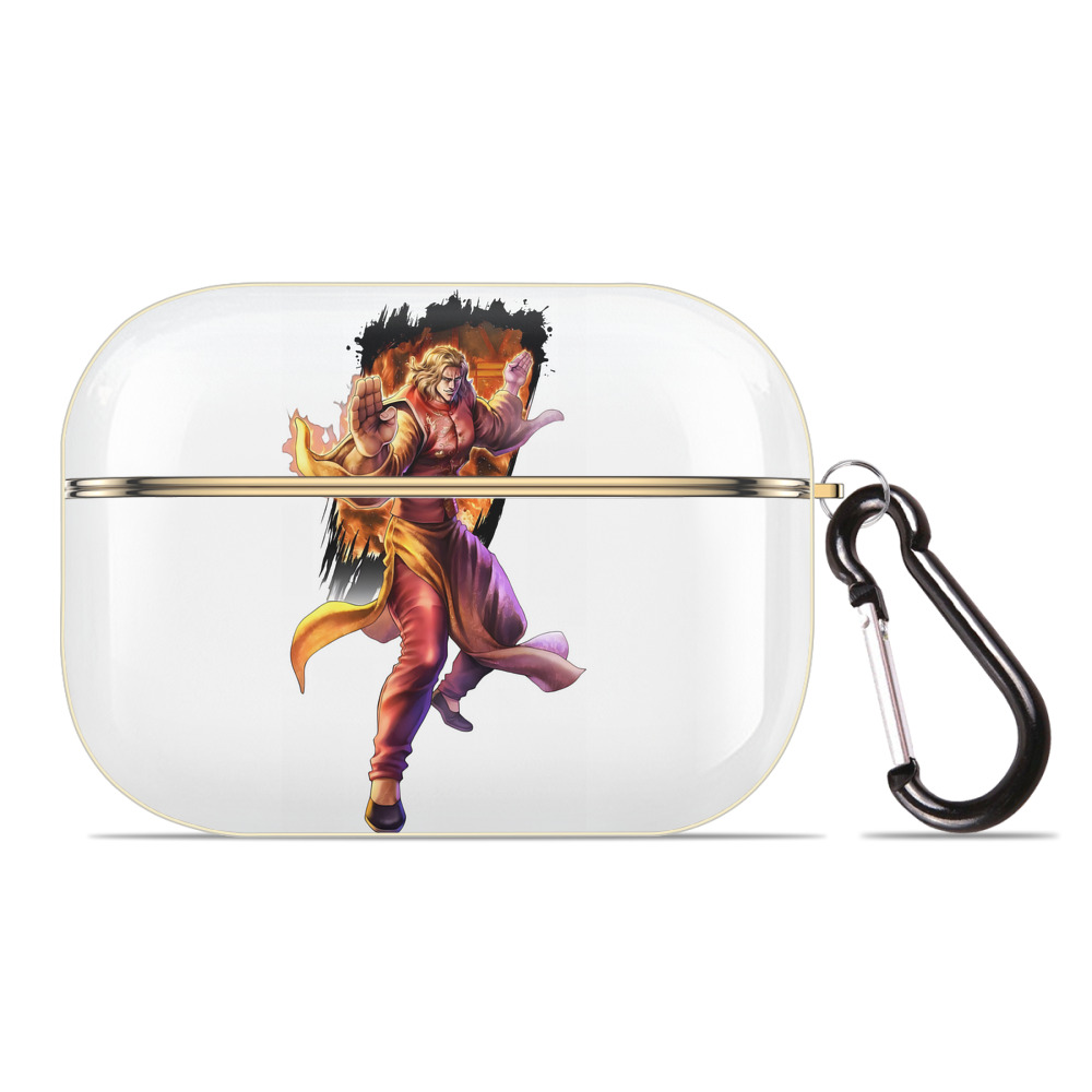 （画像用） 北斗の拳 Fist of the North Star 【AirPods Pro用】ハードシェル保護ケース｜耐衝撃・防指紋・カラビナ付き商品仕様