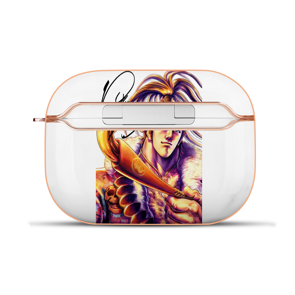 （画像用） 北斗の拳 Fist of the North Star 【AirPods Pro用】ハードシェル保護ケース｜耐衝撃・防指紋・カラビナ付き商品仕様
