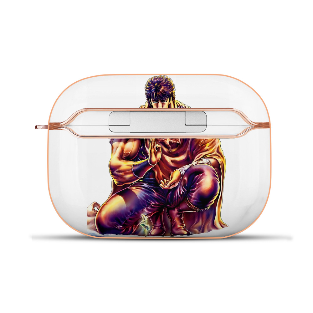 （画像用） 北斗の拳 Fist of the North Star 【AirPods Pro用】ハードシェル保護ケース｜耐衝撃・防指紋・カラビナ付き商品仕様