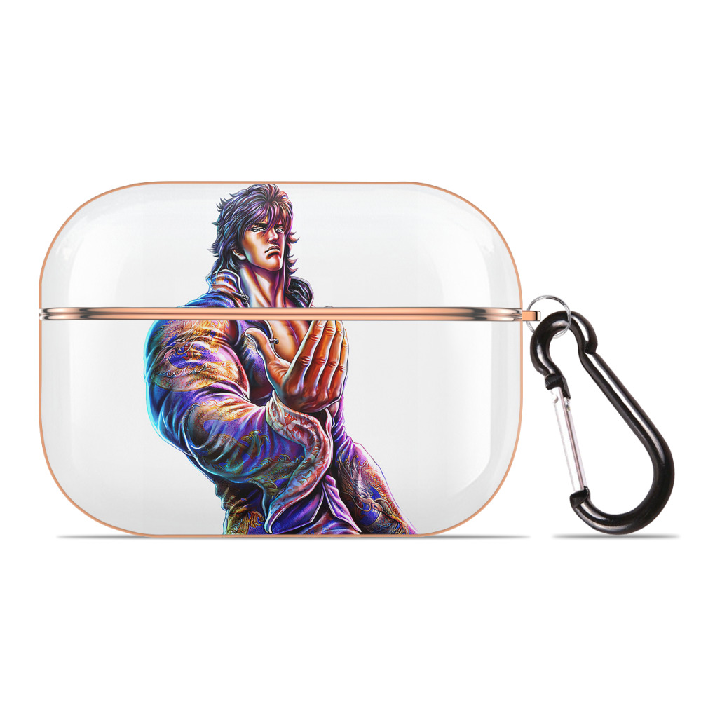 （画像用） 北斗の拳 Fist of the North Star 【AirPods Pro用】ハードシェル保護ケース｜耐衝撃・防指紋・カラビナ付き商品仕様
