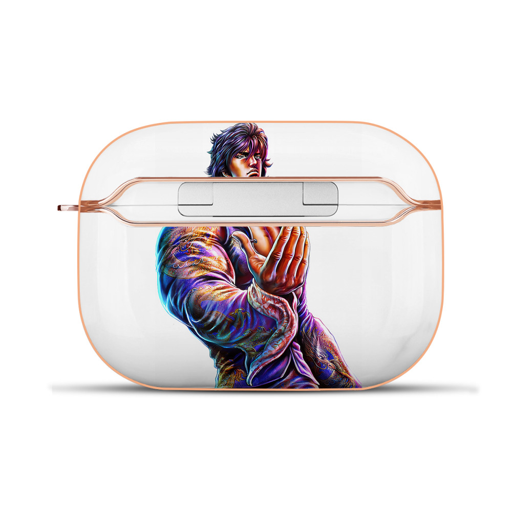 （画像用） 北斗の拳 Fist of the North Star 【AirPods Pro用】ハードシェル保護ケース｜耐衝撃・防指紋・カラビナ付き商品仕様