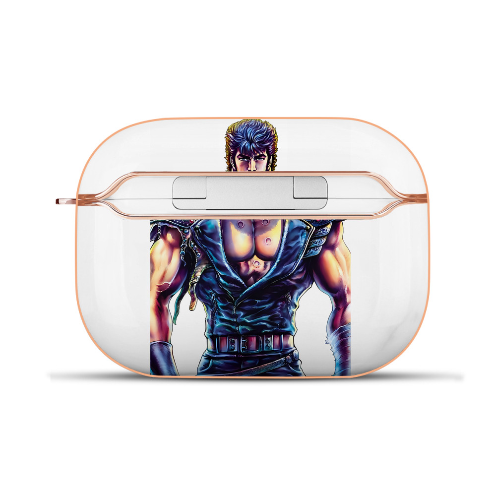 （画像用） 北斗の拳 Fist of the North Star 【AirPods Pro用】ハードシェル保護ケース｜耐衝撃・防指紋・カラビナ付き商品仕様