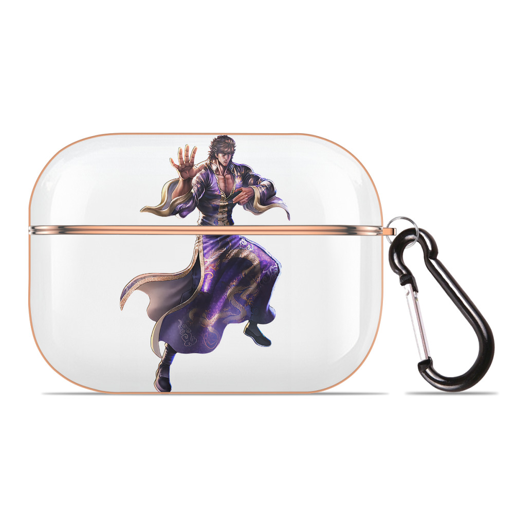 （画像用） 北斗の拳 Fist of the North Star 【AirPods Pro用】ハードシェル保護ケース｜耐衝撃・防指紋・カラビナ付き商品仕様