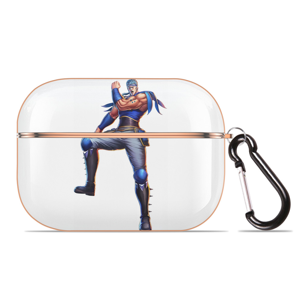 （画像用） 北斗の拳 Fist of the North Star 【AirPods Pro用】ハードシェル保護ケース｜耐衝撃・防指紋・カラビナ付き商品仕様