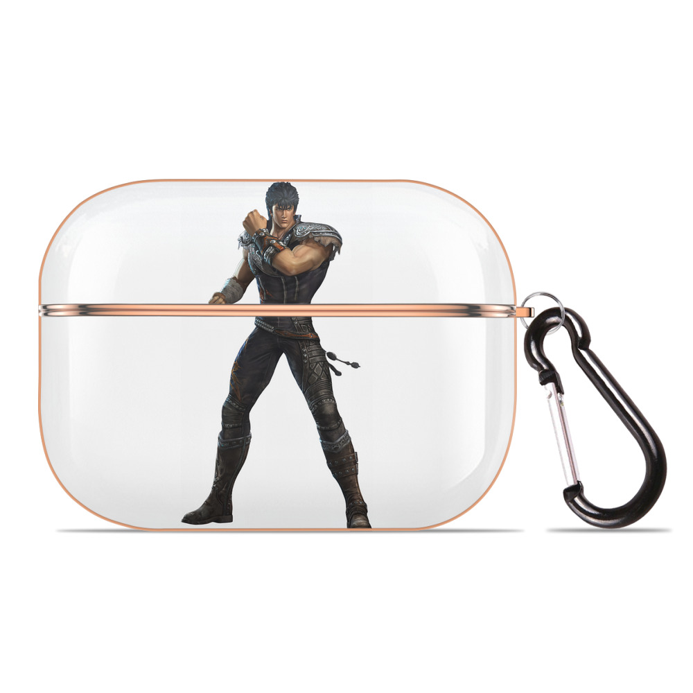 （画像用） 北斗の拳 Fist of the North Star 【AirPods Pro用】ハードシェル保護ケース｜耐衝撃・防指紋・カラビナ付き商品仕様