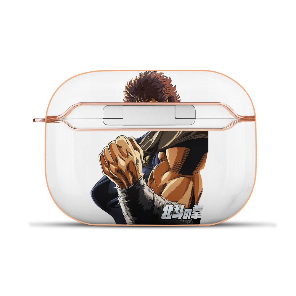 （画像用） 北斗の拳 Fist of the North Star 【AirPods Pro用】ハードシェル保護ケース｜耐衝撃・防指紋・カラビナ付き商品仕様