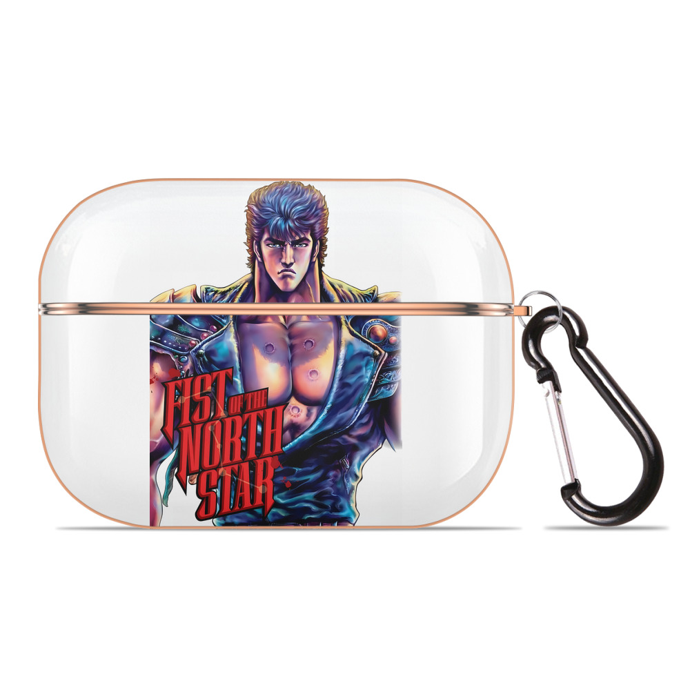 （画像用） 北斗の拳 Fist of the North Star 【AirPods Pro用】ハードシェル保護ケース｜耐衝撃・防指紋・カラビナ付き商品仕様