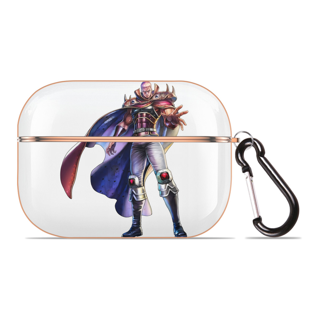 （画像用） 北斗の拳 Fist of the North Star 【AirPods Pro用】ハードシェル保護ケース｜耐衝撃・防指紋・カラビナ付き商品仕様