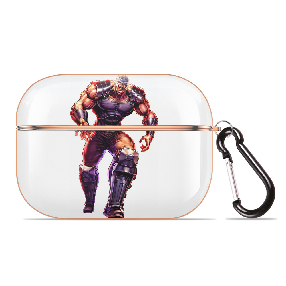 （画像用） 北斗の拳 Fist of the North Star 【AirPods Pro用】ハードシェル保護ケース｜耐衝撃・防指紋・カラビナ付き商品仕様
