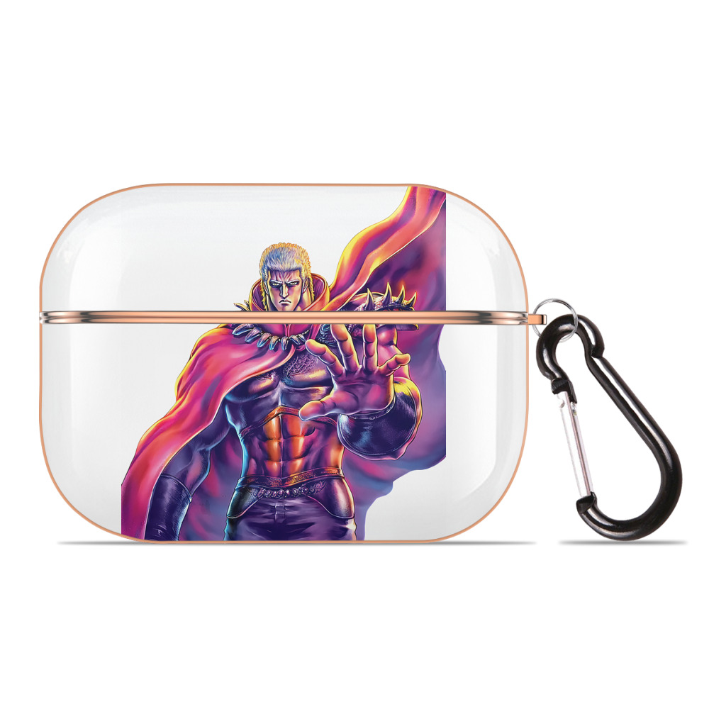 （画像用） 北斗の拳 Fist of the North Star 【AirPods Pro用】ハードシェル保護ケース｜耐衝撃・防指紋・カラビナ付き商品仕様