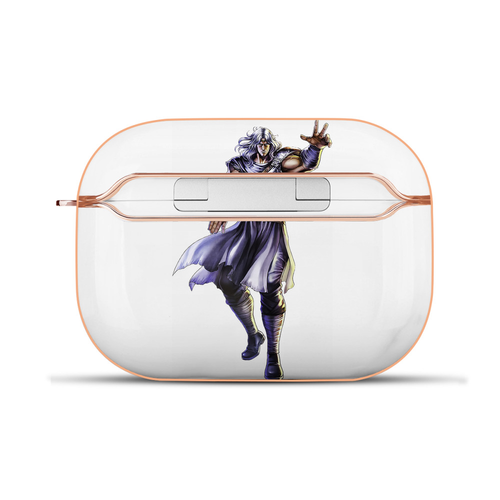 （画像用） 北斗の拳 Fist of the North Star 【AirPods Pro用】ハードシェル保護ケース｜耐衝撃・防指紋・カラビナ付き商品仕様