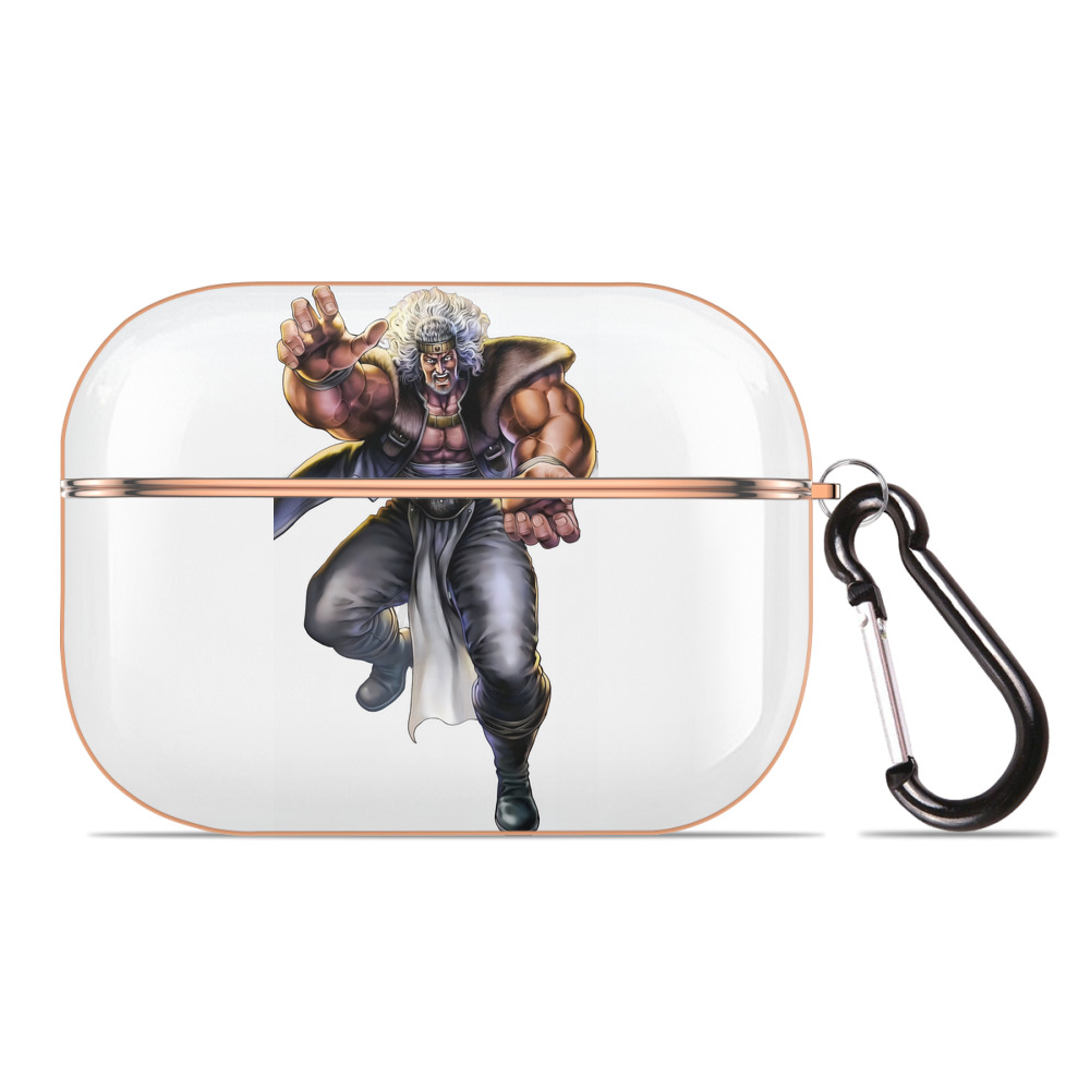 （画像用） 北斗の拳 Fist of the North Star 【AirPods Pro用】ハードシェル保護ケース｜耐衝撃・防指紋・カラビナ付き商品仕様