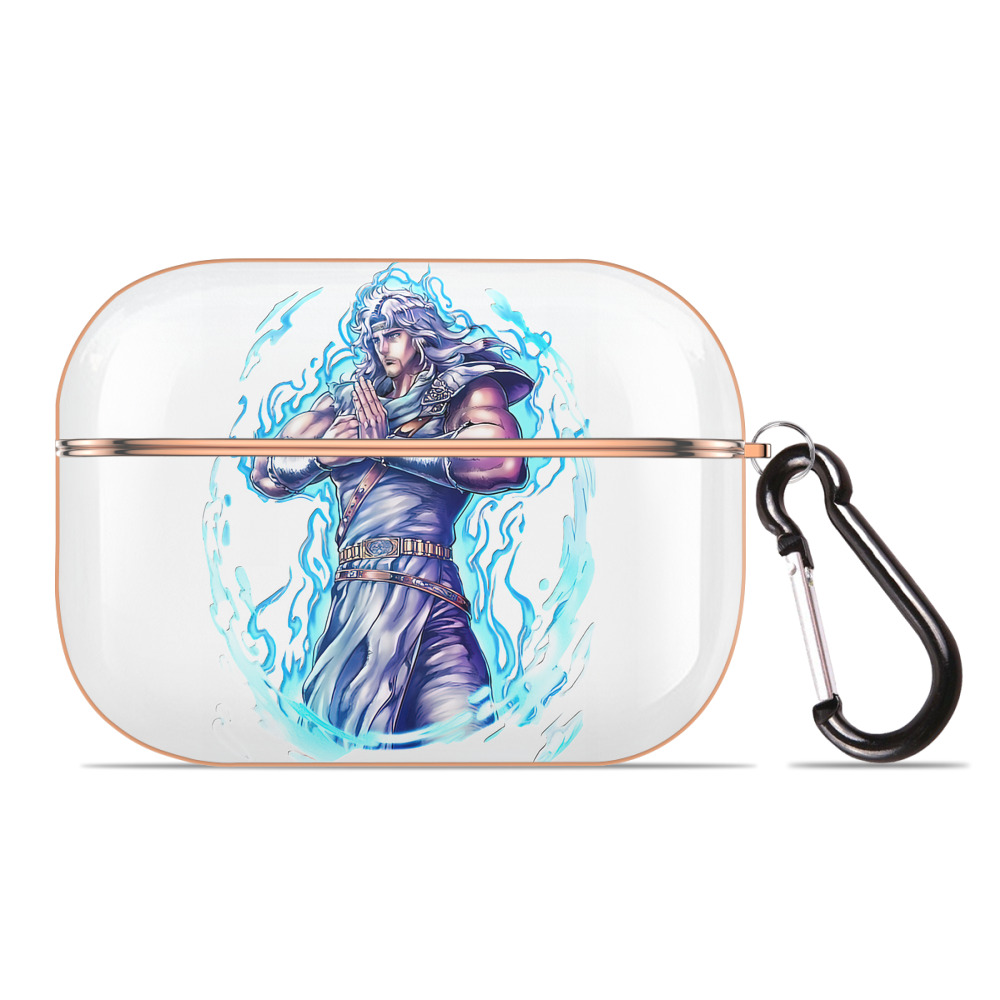 （画像用） 北斗の拳 Fist of the North Star 【AirPods Pro用】ハードシェル保護ケース｜耐衝撃・防指紋・カラビナ付き商品仕様