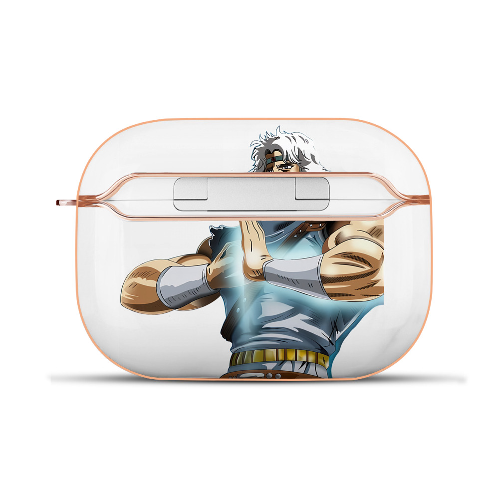 （画像用） 北斗の拳 Fist of the North Star 【AirPods Pro用】ハードシェル保護ケース｜耐衝撃・防指紋・カラビナ付き商品仕様