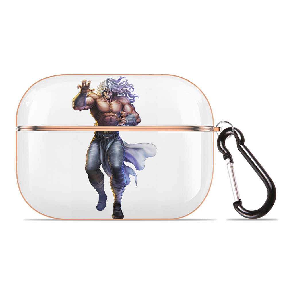 （画像用） 北斗の拳 Fist of the North Star 【AirPods Pro用】ハードシェル保護ケース｜耐衝撃・防指紋・カラビナ付き商品仕様