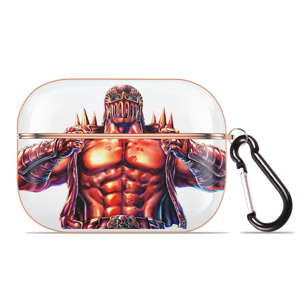 （画像用） 北斗の拳 Fist of the North Star 【AirPods Pro用】ハードシェル保護ケース｜耐衝撃・防指紋・カラビナ付き商品仕様