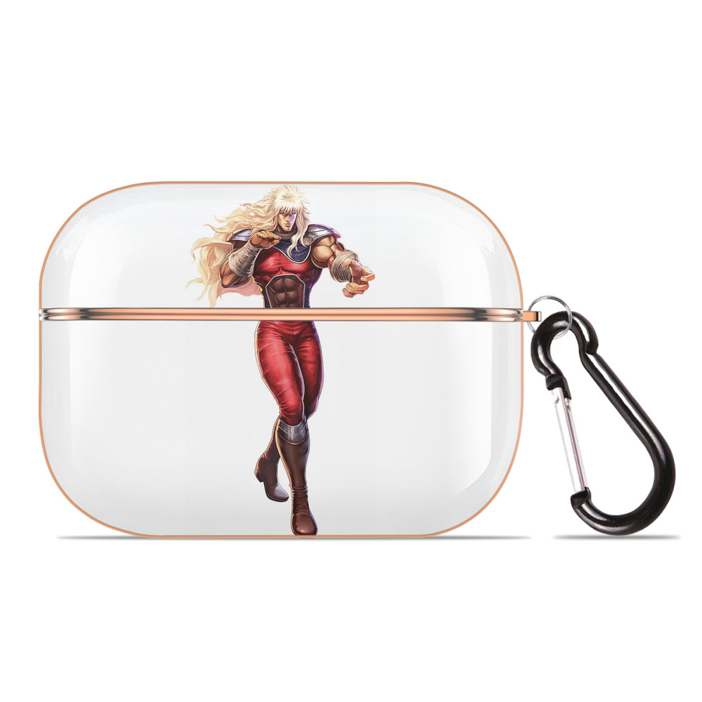 （画像用） 北斗の拳 Fist of the North Star 【AirPods Pro用】ハードシェル保護ケース｜耐衝撃・防指紋・カラビナ付き商品仕様