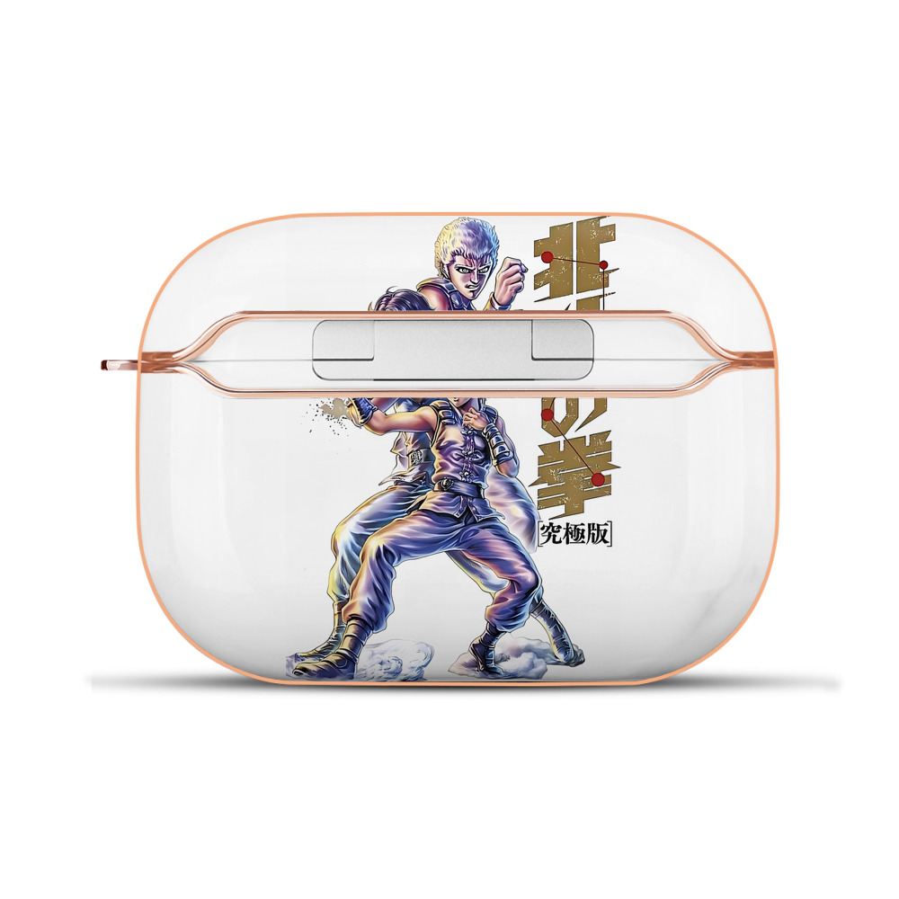 （画像用） 北斗の拳 Fist of the North Star 【AirPods Pro用】ハードシェル保護ケース｜耐衝撃・防指紋・カラビナ付き商品仕様