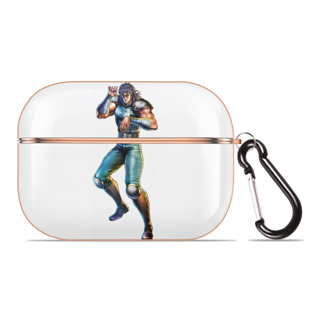 （画像用） 北斗の拳 Fist of the North Star 【AirPods Pro用】ハードシェル保護ケース｜耐衝撃・防指紋・カラビナ付き商品仕様