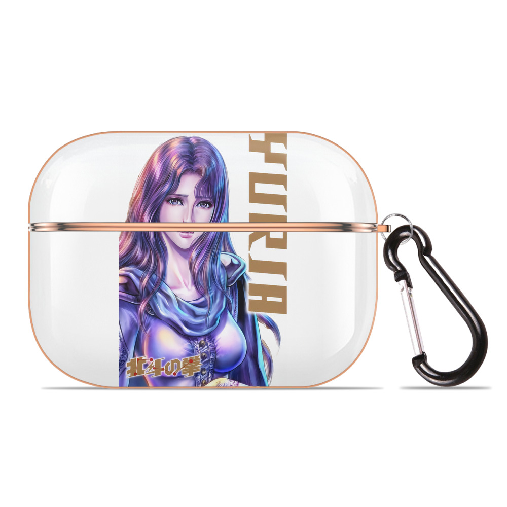（画像用） 北斗の拳 Fist of the North Star 【AirPods Pro用】ハードシェル保護ケース｜耐衝撃・防指紋・カラビナ付き商品仕様