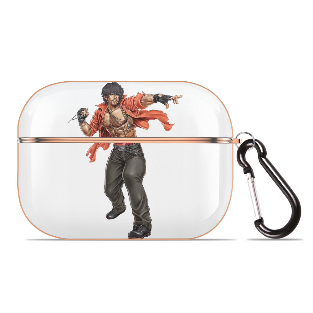 （画像用） 北斗の拳 Fist of the North Star 【AirPods Pro用】ハードシェル保護ケース｜耐衝撃・防指紋・カラビナ付き商品仕様