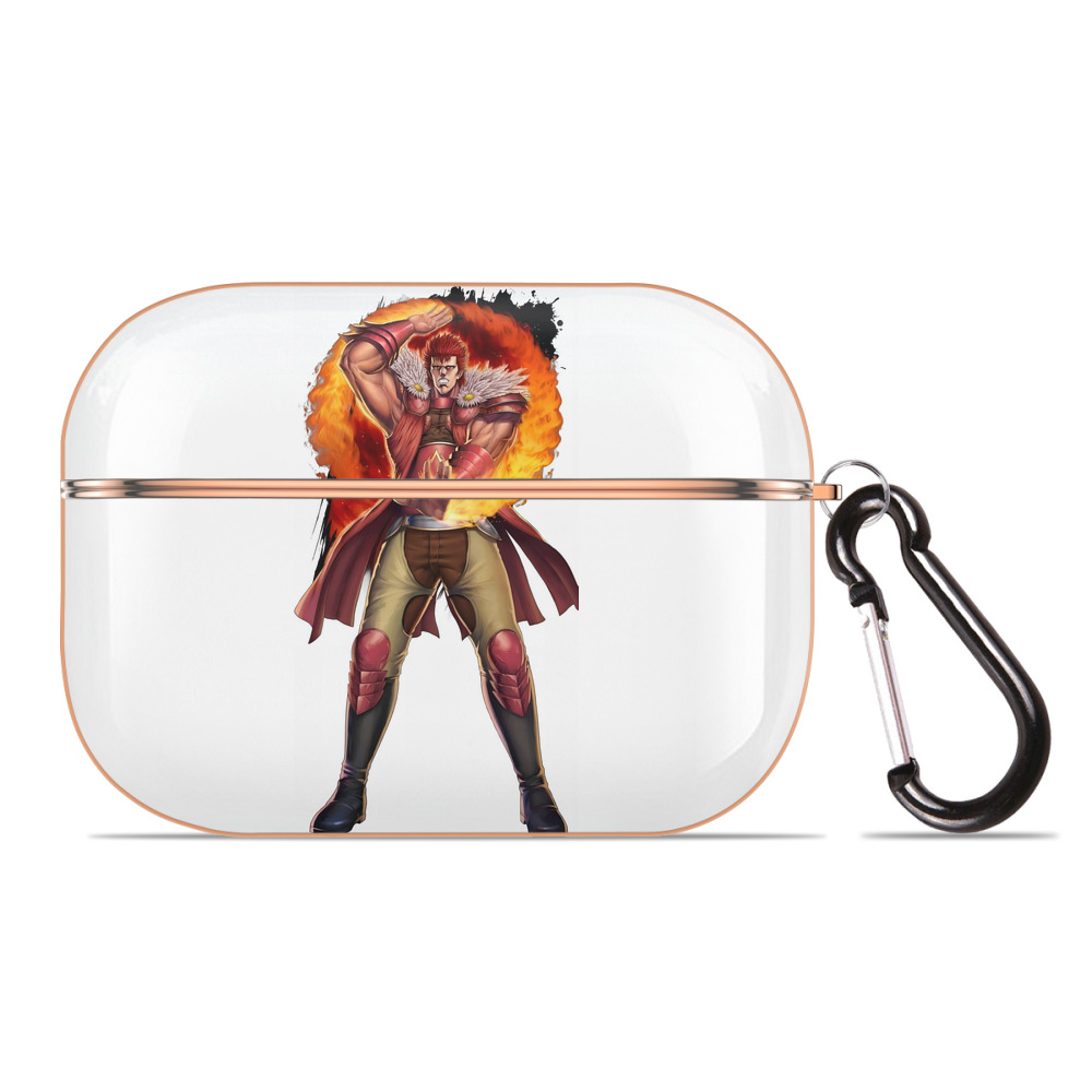 （画像用） 北斗の拳 Fist of the North Star 【AirPods Pro用】ハードシェル保護ケース｜耐衝撃・防指紋・カラビナ付き商品仕様