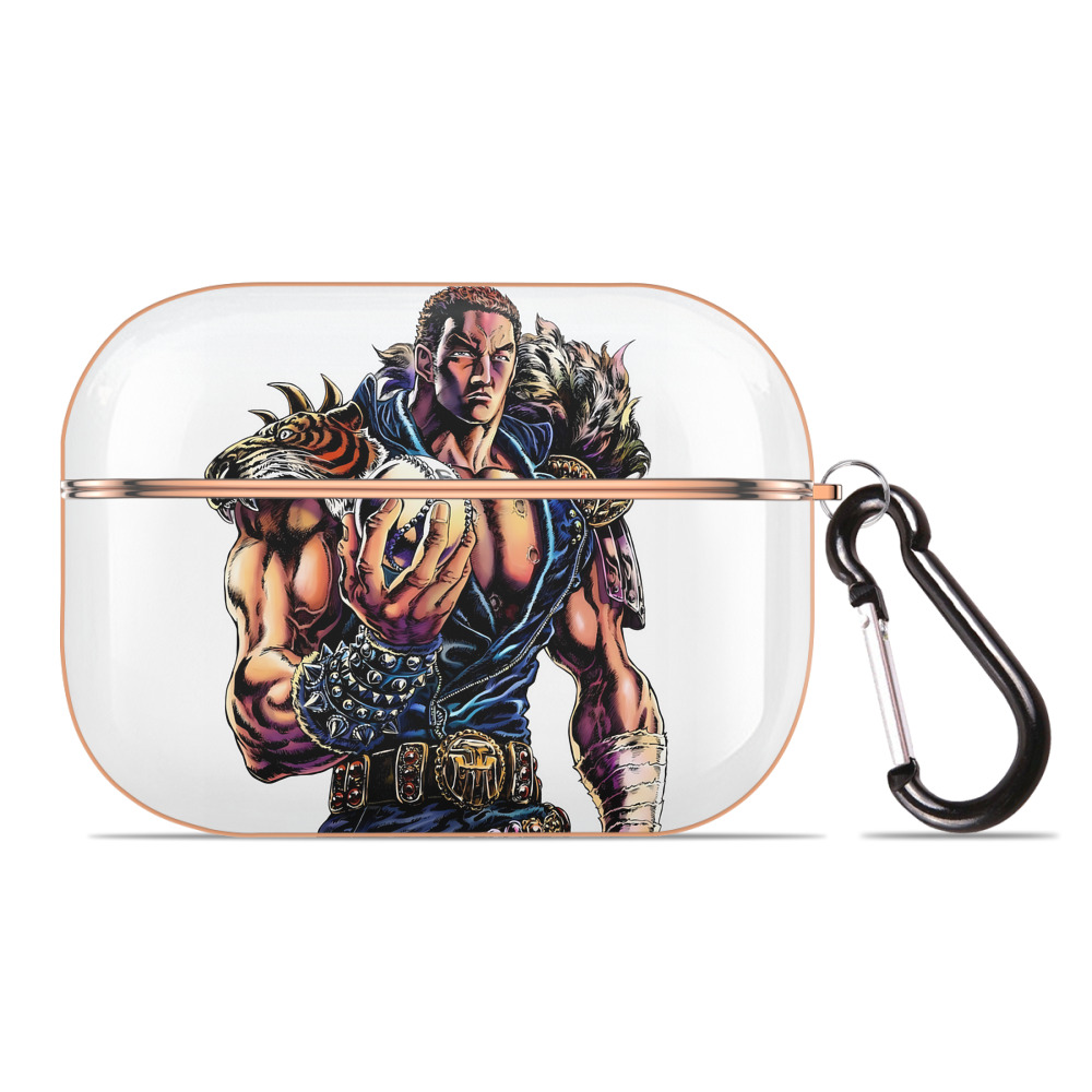 （画像用） 北斗の拳 Fist of the North Star 【AirPods Pro用】ハードシェル保護ケース｜耐衝撃・防指紋・カラビナ付き商品仕様