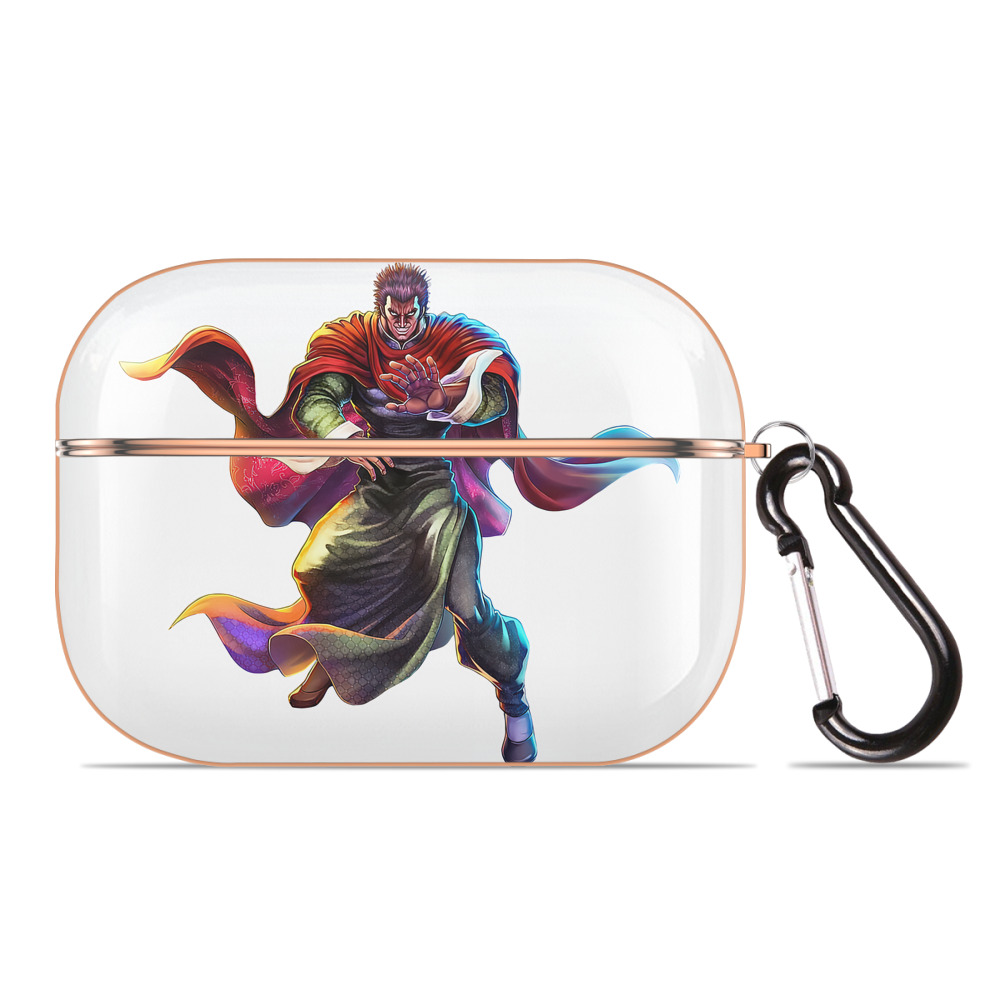 （画像用） 北斗の拳 Fist of the North Star 【AirPods Pro用】ハードシェル保護ケース｜耐衝撃・防指紋・カラビナ付き商品仕様