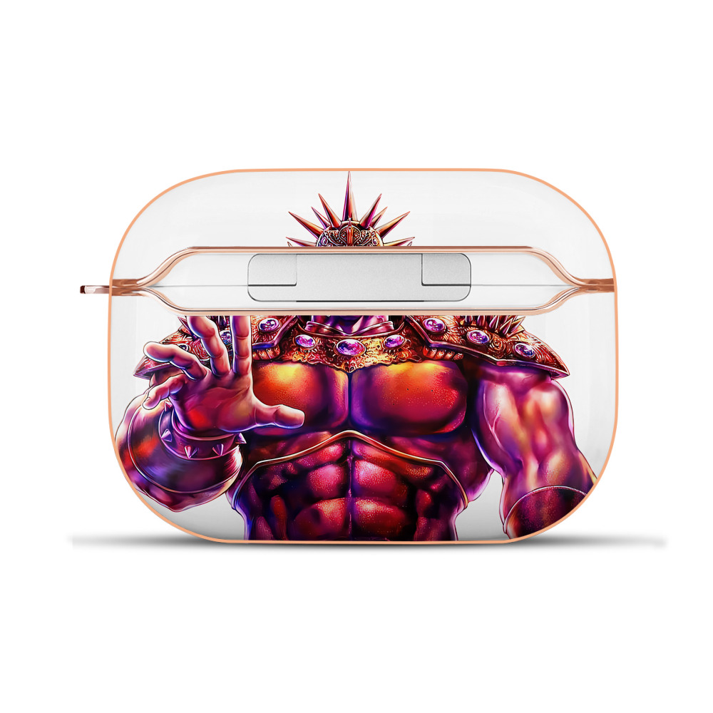 （画像用） 北斗の拳 Fist of the North Star 【AirPods Pro用】ハードシェル保護ケース｜耐衝撃・防指紋・カラビナ付き商品仕様