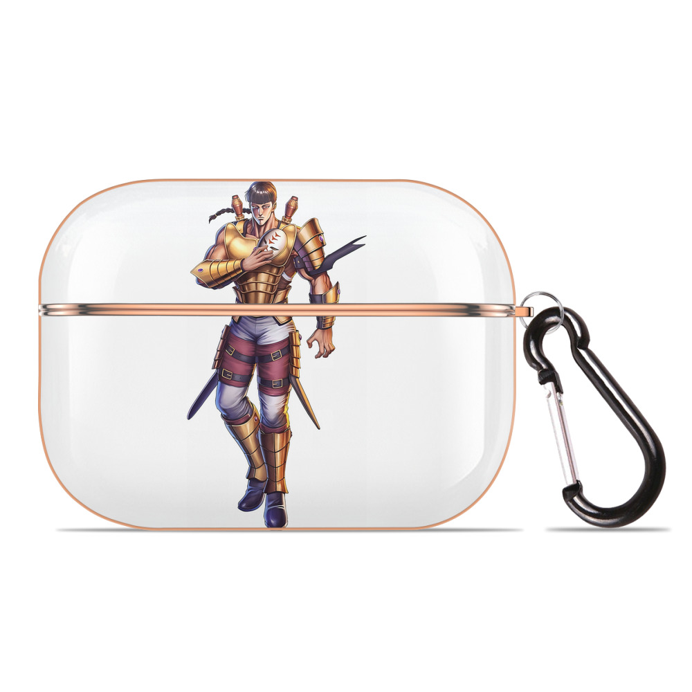 （画像用） 北斗の拳 Fist of the North Star 【AirPods Pro用】ハードシェル保護ケース｜耐衝撃・防指紋・カラビナ付き商品仕様