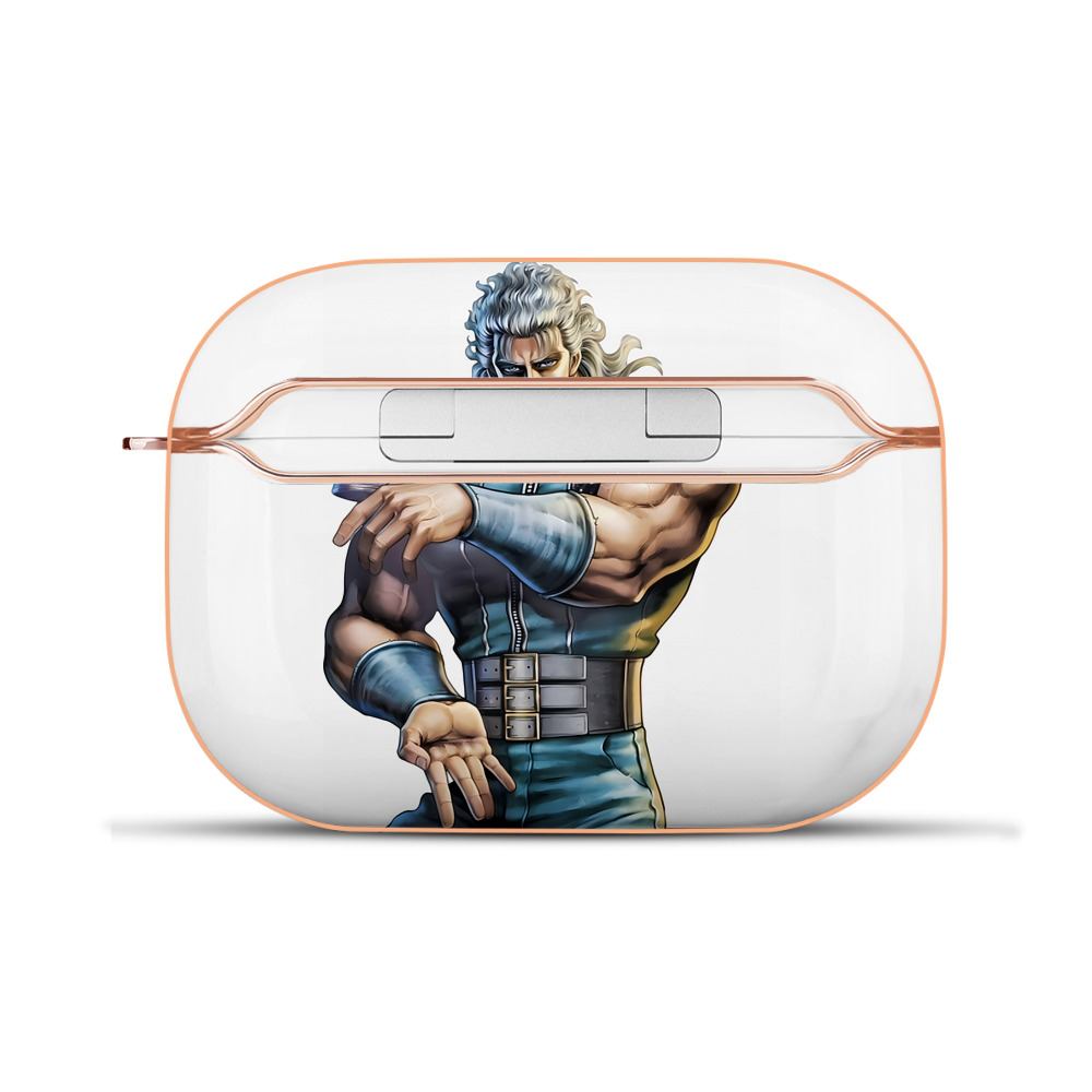 （画像用） 北斗の拳 Fist of the North Star 【AirPods Pro用】ハードシェル保護ケース｜耐衝撃・防指紋・カラビナ付き商品仕様