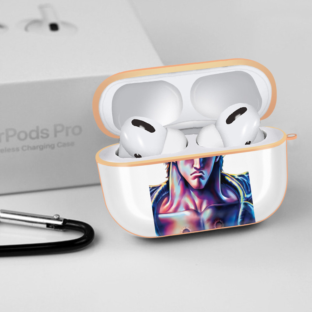 北斗の拳 Fist of the North Star 【AirPods Pro用】ハードシェル保護ケース｜耐衝撃・防指紋・カラビナ付き商品仕様