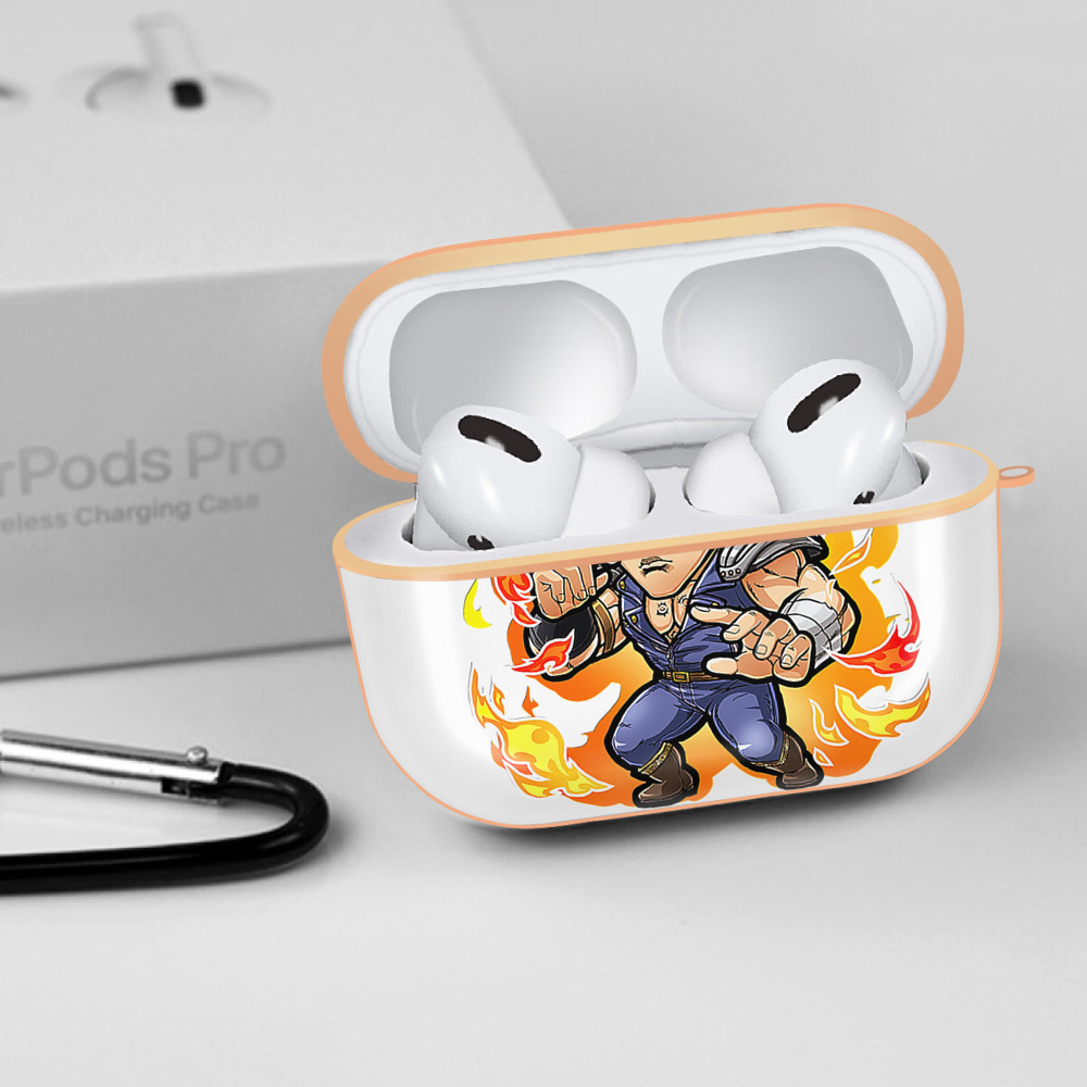 北斗の拳 Fist of the North Star 【AirPods Pro用】ハードシェル保護ケース｜耐衝撃・防指紋・カラビナ付き商品仕様