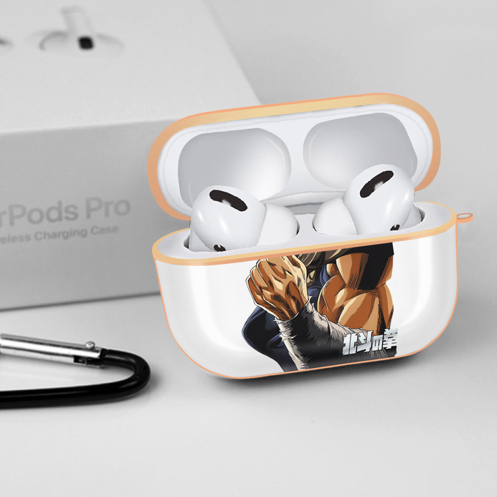 北斗の拳 Fist of the North Star 【AirPods Pro用】ハードシェル保護ケース｜耐衝撃・防指紋・カラビナ付き商品仕様